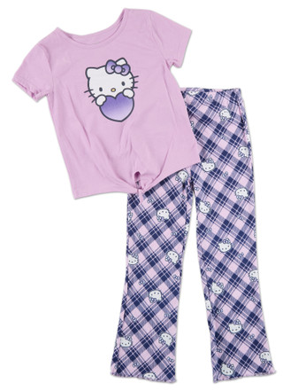 Thumbnail 1: Hello Kitty Big Girls 2 Pc Hello Kitty Pants Set 