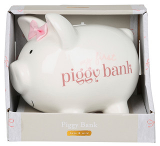 Thumbnail 1: KATE & MILO Mini My First Piggy Bank 