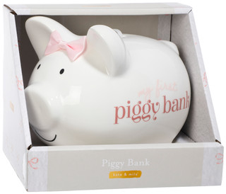 Thumbnail 1: KATE & MILO Mini My First Piggy Bank 