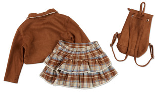 Thumbnail 2: Love Squared Girls Girls 3 Pc Skirt Set  