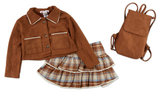 Thumbnail 1: Love Squared Girls Girls 3 Pc Skirt Set  
