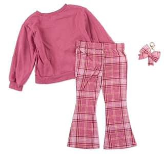 Thumbnail 2: Btween Toddler Girls 3 Pc Flare Leggings Set 