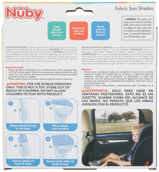 Thumbnail 2: Nuby Baby Fabric Sun Shades 