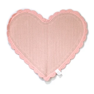Thumbnail 3: Madison Studio 32x30 Heart Shaped Bath Rug 
