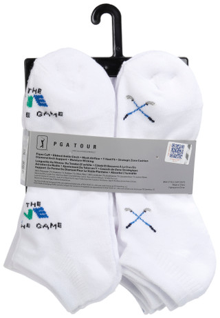 Thumbnail 2: PGA TOUR Men's 6 Pk Low Cut Socks 