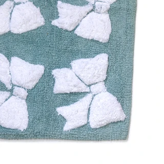 Thumbnail 2: Madison Studio 20x32 Bow Bath Rug 