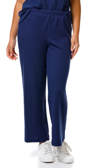 Thumbnail 3: Status by Chenault Women's 2-Pc Rib Knit Pant Set 
