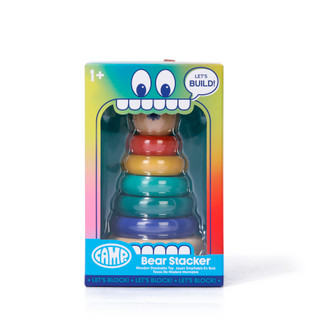 Thumbnail 1: Camp Bear Stacker Wooden Stackable Playset 