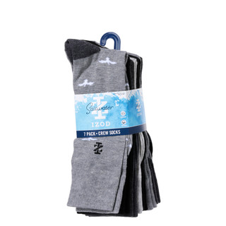 Thumbnail 1: IZOD Men's 7 Pk Crew Socks  