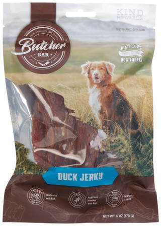 Thumbnail 1: Kind Rewards 6 oz Duck Jerky Dog Treats 