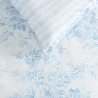 Thumbnail 17: Laura Ashley Laura Ashley Annalise Stripe Cotton Comforter Set 