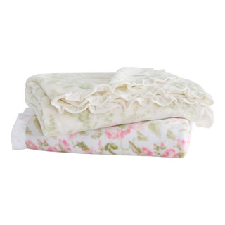 Thumbnail 2: Laura Ashley Laura Ashley Annalise Microfiber Throw 