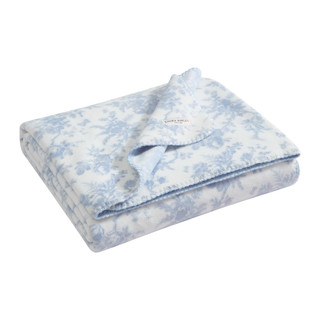 Thumbnail 1: Laura Ashley Laura Ashley Bedford Stripe Microfiber Throw 