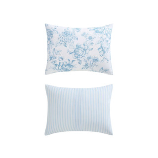 Thumbnail 4: Laura Ashley Laura Ashley Delphine Sprig Microfiber Comforter Set 