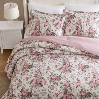 Thumbnail 8: Laura Ashley Laura Ashley Uffington Roses Cotton Comforter Set 