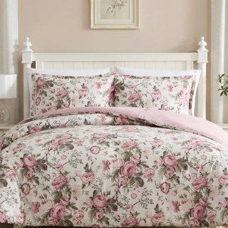 Thumbnail 10: Laura Ashley Laura Ashley Uffington Roses Cotton Comforter Set 
