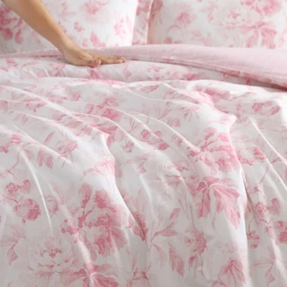 Thumbnail 11: Laura Ashley Laura Ashley Anja Toile Cotton Comforter Set 