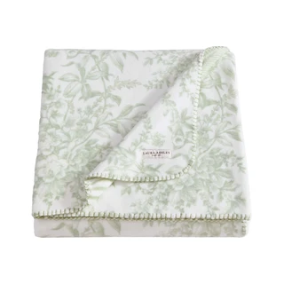 Thumbnail 4: Laura Ashley Laura Ashley Toile Delight Microfiber Throw 
