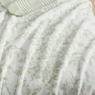 Thumbnail 5: Laura Ashley Laura Ashley Toile Delight Microfiber Throw 