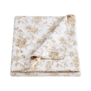Thumbnail 2: Laura Ashley Laura Ashley Walled Garden Microfiber Throw 