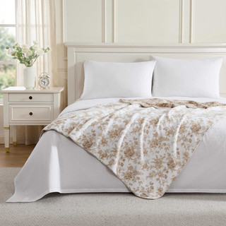 Thumbnail 1: Laura Ashley Laura Ashley Walled Garden Microfiber Throw 
