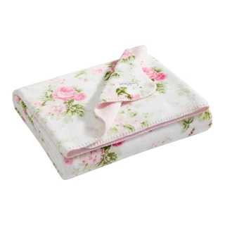Thumbnail 1: Laura Ashley Laura Ashley Ashfield Dots Microfiber Throw 