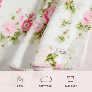 Thumbnail 5: Laura Ashley Laura Ashley Ashfield Dots Microfiber Throw 