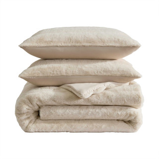 Thumbnail 11: Laura Ashley Laura Ashley Cloud Fur Microfiber Comforter Set  
