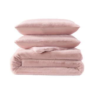 Thumbnail 17: Laura Ashley Laura Ashley Cloud Fur Microfiber Comforter Set  