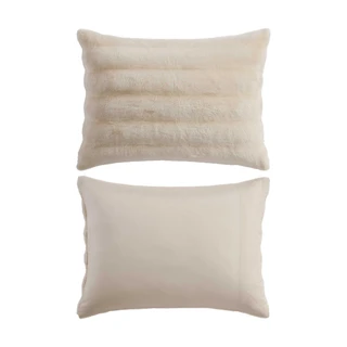 Thumbnail 15: Laura Ashley Laura Ashley Cloud Fur Microfiber Comforter Set  