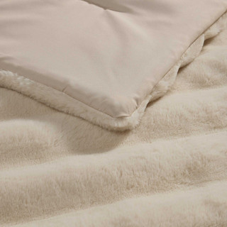 Thumbnail 19: Laura Ashley Laura Ashley Cloud Fur Microfiber Comforter Set  