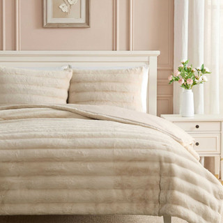 Thumbnail 20: Laura Ashley Laura Ashley Cloud Fur Microfiber Comforter Set  