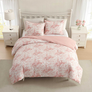 Thumbnail 13: Laura Ashley Laura Ashley Toile Delight Cotton Comforter Set 