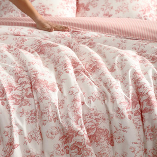 Thumbnail 26: Laura Ashley Laura Ashley Toile Delight Cotton Comforter Set 