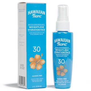 Thumbnail 1: Hawaiian Tropic 2.1 oz Weightless Hydration Face Water Sunscreen Mist 