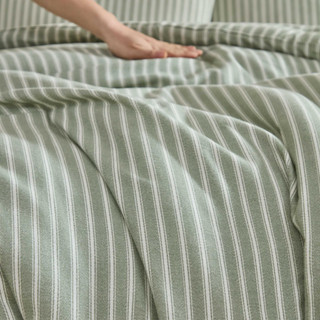 Thumbnail 13: Laura Ashley Laura Ashley Tonias Ticking Stripe Cotton Comforter Set 
