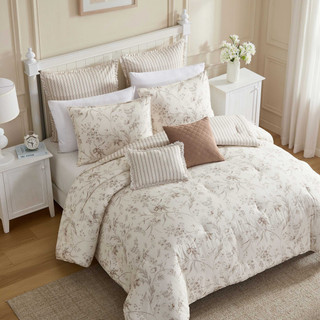 Thumbnail 27: Laura Ashley Laura Ashley Branch Toile Cotton Comforter Set 