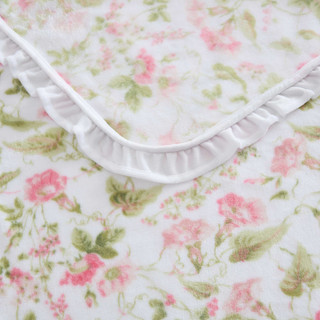 Thumbnail 2: Laura Ashley Laura Ashley Morning Gloria Microfiber Throw 