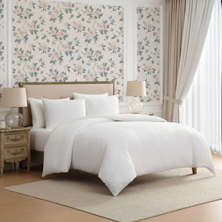 Thumbnail 3: Laura Ashley Laura Ashley Crinkle Microfiber Duvet Set 