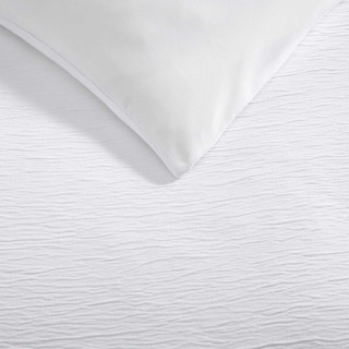 Thumbnail 9: Laura Ashley Laura Ashley Crinkle Microfiber Duvet Set 