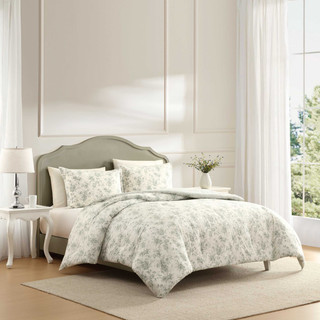Thumbnail 24: Laura Ashley Laura Ashley Walled Garden Cotton Comforter Set 