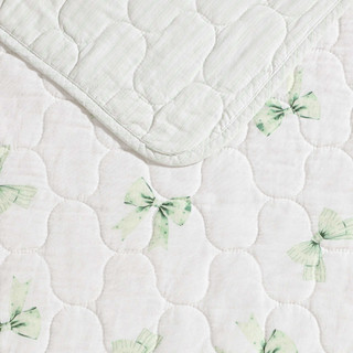 Thumbnail 25: Laura Ashley Laura Ashley Bouncy Bows Cotton Quilt Set  