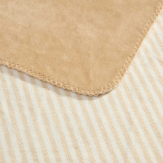 Thumbnail 4: Laura Ashley Laura Ashley Oxford Stripe Microfiber Throw 