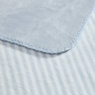 Thumbnail 5: Laura Ashley Laura Ashley Oxford Stripe Microfiber Throw 