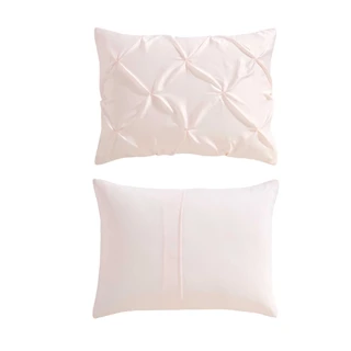 Thumbnail 16: Laura Ashley Laura Ashley Solid Satin Pintuck Microfiber Comforter Set 
