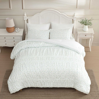 Thumbnail 16: Laura Ashley Laura Ashley Rosebuddies Microfiber Comforter Set 