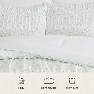 Thumbnail 22: Laura Ashley Laura Ashley Rosebuddies Microfiber Comforter Set 