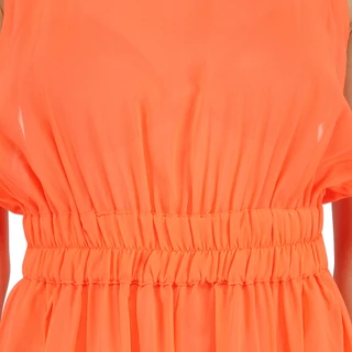 Thumbnail 3: America & Beyond Women's Sleeveless Sheer Jumpsuit Swim Cover Up 