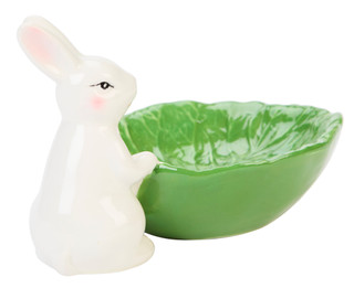 Thumbnail 2: PD HOME 8 In Ceramic Bunny Cabbage Dish  