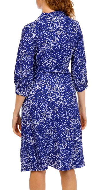 Thumbnail 3: DKNY Women's 3Q Sleeve Ruched Waist Dress 
